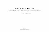 NELLA LETTERATURA RUSSA · 2014-03-27 · Патриотизм Петрарки (по поводу шестисотлетнего юбилея Петрарки. 20 июля 1304 —