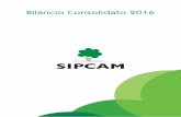 Bilancio Consolidato 2016 - sipcam-oxon · 2017-07-06 · 3 SIPCAM Relazione del Consiglio di Amministrazione sulla gestione Signori Azionisti, il bilancio consolidato per l’esercizio