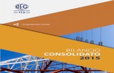 bilancio consolidato 2015 - AEG Cooperativa Relazione sulla gestione del Bilancio Consolidato 2015 V
