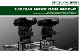 1/2/3/4 NKVE CON MCE-P · 2019-05-13 · nkve elettropompe centrifughe verticali multistadio con giunto con inverter mce/p tabella di selezione materiali tabella di selezione liquidi