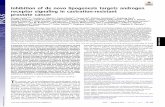 Inhibition of de novo lipogenesis targets androgen receptor … · Ricovero e Cura a Carattere Scientifico (IRCCS), Foundation Ca’ Granda, Ospedale Maggiore Policlinico, 20122 Milan,