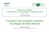 Costruire una strategia condivisa di sviluppo dei Bio ...biodistretto.net/wp-content/uploads/2016/12/... · funzionano come strutture flessibili ma anche stabili di governo del territorio