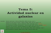 Tema 5: Actividad nuclear en galaxiasguaix.fis.ucm.es/~pgperez/Teaching/Galaxias_cosmologia/astrofisica... · refieren a esas características, por lo que a veces un AGN se clasifica
