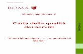Carta della qualità dei servizi LI - Roma Capitale · 2019-06-12 · LI VERSIONE SPERIMENTALE 2 1. Cos’è la Carta della qualità dei servizi La realtà sempre più completa ed
