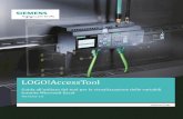 LOGO!AccessTool - SiemensLOGO!AccessTool consente il collegamento a tutte le versioni di LOGO!8 (compresa la nuova versione LOGO!8.1) ed è compatibile con le seguenti versioni di