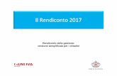 Il Rendiconto 2017 - Comune di Genova | Sito …...Con il conto del bilancio viene accertato il risultato contabile di amministrazione che è pari al fondo di cassa, aumentato dei
