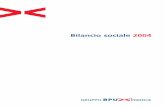 Bilancio sociale 2004 - UBI Banca€¦ · Responsabilità Sociale d’Impresa: una rinnovata tensione verso un’identità forte, fondata su Principi e Valori ai quali le imprese