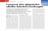 di PollyMcGallagher I passi da gigante delle biotecnologieautomazione-plus.it/wp-content/uploads/sites/3/2013/12/AO_368_34-38.pdfGlobal Industry Analysts prevede che nel 2015 la biotech