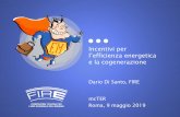 Incentivi per l’efficienza energetica e la cogenerazioneblog.fire-italia.org/.../uploads/...efficienza-e-cogenerazione-mcTer.pdf · Fondo nazionale efficienza energetica (garanzia