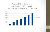 Pagina FB di Salaborsa Attiva dal 27/11/2008 Tot. fan a ... · social media piattaforme web realizzate e gestite in modo imprenditoriale al fine di permettere la creazione e 10 scambio