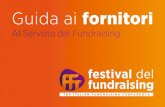 Guida ai fornitori - Festival del Fundraising · pag. 11 MDB - Direct Mailing / Metadonors - Telemarketing / Antevenio GO! - Lead Generation pag. 12 CrowdChicken - Digital Fundraising