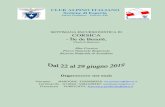 SETTIMANA ESCURSIONISTICA IN CORSICA - Île de Beautè, · 2019-01-03 · CLUB ALPINO ITALIANO ... Bastia e Calvi con partenza ore 00,10 da FORMIA (LT) via Olivastro Spaventola, e