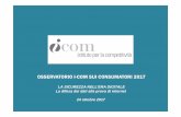 OSSERVATORIO I-COM SUI CONSUMATORI 2017 · Prendendo in considerazione i dati del Rapporto Clusit 2017 (che si basa su un campione complessivo di 5.738 attacchi noti di particolare