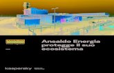 Ansaldo Energia protegge il suo ecosistema · Per Ansaldo Energia il tema della Cybersicurezza è particolarmente articolato, perché il suo modello di business prevede una stretta