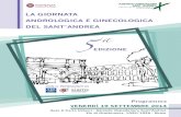 LA GIORNATA ANDROLOGICA E GINECOLOGICA …...5 EDIZIONE a VENERDÌ 19 SETTEMBRE 2014 Programma Aula A Carlo Urbani - Azienda Ospedaliera Sant’Andrea Via di Grottarossa, 1035/1039