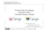 Frameworks di sviluppo Java EE e SOA I progetti …ruffatti/docs/2008_10...Pragmatic approach : bridge from BPMN to different and alternative engines 2.5 Italia License [Framework
