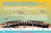 Sabato 13 maggio 2017 - ore 11 Cappella Farnese di Palazzo … · 2017-05-09 · “IL MELODRAMMA: LE ALI DELL‘AMORE” Corale Lirica San Rocco del Circolo Culturale Lirico Bolognese