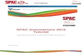 SPAC Automazione 2019 Tutorial - Automazione 2020 - Conceptos de... · PDF file Los comandos AutoCAD están disponible en los primeros cinco Menús (izquierda)Los comandos SPAC están