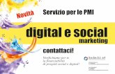 digital e social - Confindustria Marche Nord · 2019-05-02 · marketing Oriana Torregrossa 071 29048205 o.torregrossa@confindustriamarchenord.it Luca Cioccolanti 071 29048276 3339358514