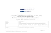 Apoyo lingüístico en línea Erasmus+ Sistema de gestión ...sepie.es/doc/educacion-superior/ols/Guia_BEN_20_v6_11052020.pdf · 1- usuario del beneficiario (BEN User) 2- participante