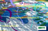 “De Rerum Natura” - Indire...stesso periodo forma insieme ad altri suoi colleghi la ArtePrima, che si scioglierà in seguito. Degne di rilievo le importanti collettive in omaggio