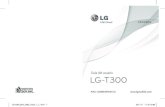 Guía del usuario LG-T300gscs-b2c.lge.com/downloadFile?fileId=KROWM000295197.pdf · ESPAÑOL Guía del usuario LG-T300_ENT_Chile_Cover_1.1_11071 1 2011.7.1 11:16:15 AM. Bluetooth