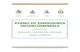 Piano di Emergenza Intercomunale 2010 Relazione...Piano di Emergenza Intercomunale anno 2010 Redatto dal Consorzio ATS per i Comuni di Bottanuco, Capriate San Gervasio, Filago e Madone