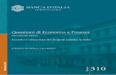 Questioni di Economia e Finanza...La serie Questioni di economia e finanza ha la finalità di presentare studi e documentazione su aspetti rilevanti per i compiti istituzionali della