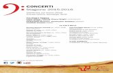 CONCERTI - Unione Musicale · 2016-05-16 · La Valse mille temps dà nome al suo quarto album, pubblicato nel 1959. Segnaliamo che i concerti della serie DIDOMENICA di domenica 3