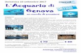 L’Acquario di DI... · 2017-05-19 · Domenica 10 settembre 2017 L’Acquario di Genova un mondo di emozioni Programma: Ore 6.00 partenza da Lugo in pullman G.T. con 2 autisti per