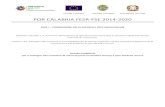 POR CALABRIA FESR-FSE 2014-2020calabriaeuropa.regione.calabria.it/website...programma operativo con Decisione di esecuzione della Commissione C(2015) 7227 final del 20.10.2015 che