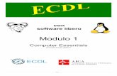 Fabio Frittoli - Writer - Sito e-learninglnx.poggiodelpapa.com/appunti/ecdl/Nuova_ECDL... · software libero Modulo 1 Computer Essentials (Concetti di base dell'ICT) ... la memoria