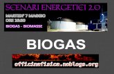 BIOGAS - noblogs.org€¦ · biogas: gas prodotto dalla digestione anaerobica di sostanze organiche e’ una miscela di: anidride carbonica (25-45%) metano (50-75%) altri gas (idrogeno,