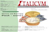Verso un'Europa Post - euro? - centroitalicum.com › wp-content › uploads › 2016 › 04 › italic...perdita per l'Italia del 25% della sua produzione industriale, il calo del
