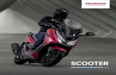 SCOOTER - Honda...scooter Honda sono progettati per soddisfare le tue esigenze e il tuo stile di vita. RISCOPRI LA TUA LIBERTÀ SOMMARIO X-ADV 04 INTEGRA 06 FORZA 300 08 FORZA 125