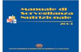 Manuale di Sorveglianza Nutrizionale - CNR · Maria Anna Tomaselli. UO “Regione Emilia Romagna” Coordinamento Metropolitano dei Dipartimenti di Sanità Pubblica delle quattro