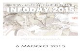 PROGRAMMA 6 MAGGIO 2015 · PUNTO DI INCONTRO: CORTILE DEI CADUTI - PALAZZO CENTRALE, STRADA NUOVA 65 Corsi di Laurea in: Lettere ..... pag.