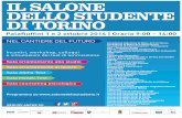 il Salone dello Studente di torinoliceocuneo.it/wp-content/uploads/Locandina-Salone-Torino... · 2014-09-23 · Infoline 02 58219747 Info e contatti: salonedellostudente@class.it