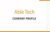 Able Tech è - ARXivar · 2019-07-24 · Grazie ad un team di consulenti altamente specializzati e costantemente aggiornati, anche sulle normative nazionali e comunitarie, Able Tech