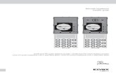 Manuale installatore Installer guide- Illuminazione minima 1,0 lux (13F7) - Alimentazione attraverso i morsetti B1, B2. - Alimentazione attraverso i morsetti Ext+, Ext- nei casi in