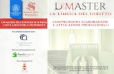 LA LINGUA DEL DIRITTO - news.unipvnews.unipv.it/wp-content/uploads/2017/07/Master_La-lingua-del-Diritt… · La partecipazione delle istituzioni nazionali alla forma-zione del diritto