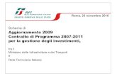 Schema di Aggiornamento 2009 Contratto di Programma 2007 ... · Linea AV/AC 3^ Valico Lotto costruttivo (720 mln) Velocizzazione Palermo-Catania (30 mln) Nodo di Novara (48 mln) *