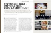 MARKETING PREMIO CULTURA + IMPRESA 2015: ECCO LA …culturapiuimpresa.it › dwl › ADV › ADV1603.pdf · 2018-12-04 · Progetti creati in occasione di Expo 2015 di FRANCESCO MONETA