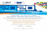 2020...La Fast fa sua questa sfida con la promozione e l’organizzazione di “I giovani e le scienze 2020”, selezione per il concorso dell’Unione europea dei giovani scienziati