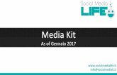 Media Kit · Social Media Life nasce da un'idea molto semplice: creare un web magazine collaborativo, dedicato esclusivamente a tutto ciò che accade nel mondo dei Social Media. Il