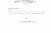5E A.S. 2018/2019 - Ipsar Gramsci - Monserrato...2018/05/15  · guida ai D.P.R. 15 marzo 2010, n.87, n.88 e n.89; è effettuata dai do enti nell’eser izio della propria autonomia