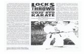 Shoreikan-Budo: Scuola marziale tradizionale di Karate Goju-Ryu e … locks-throws.pdf · 2010-03-06 · representative for Seikichi Toguchi's Shorei-Kan School of Okinawan Goju-