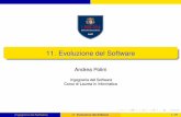 11. Evoluzione del Software - ISTI-CNR › ~polini › downloads › SE0809 › IdS_11.pdf · (Ingegneria del Software) 11. Evoluzione del Software 14 / 21. Vantaggi della reingegnerizzazione