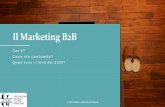 Il Marketing B2B€¦ · Blog posts • E-Mail • Video • ... • Quali sono gli elementi di successo del progetto? • Quali sono state le mie performance in confronto agli altri?