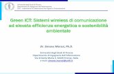 Green ICT: Sistemi wireless di comunicazione ad elevata ... · LESC - Laboratorio di Elaborazione dei Segnali e Comunicazioni Green ICT: Sistemi wireless di comunicazione ad elevata